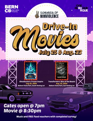 Summer of Nonviolence Drive In Movie: Transformers: Rise of the Beast