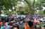 Crowd at the Band Shell