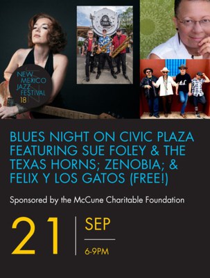 Blues Night on Civic Plaza