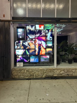 City Brights II Activation - Screen Time by Aaron Mancha with Secret Gallery