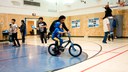 Child Gym Bike Section Highlight Block