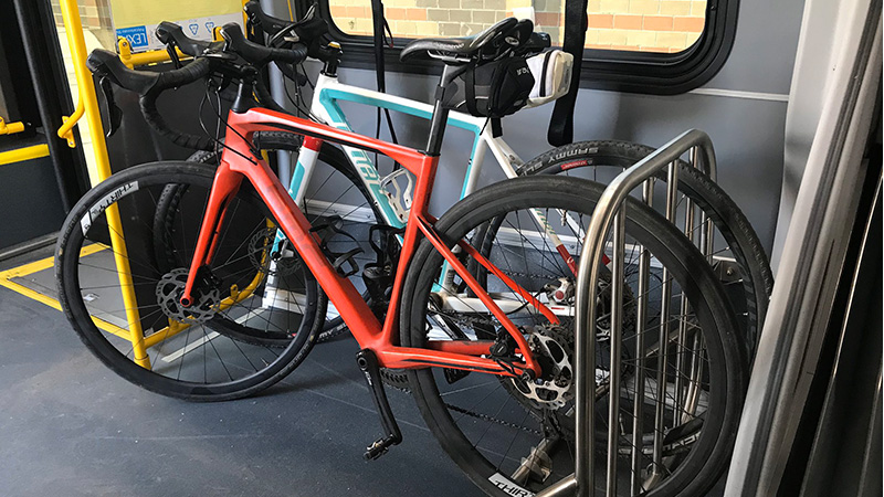 Bikes in an ART Bus Section Highlight Block