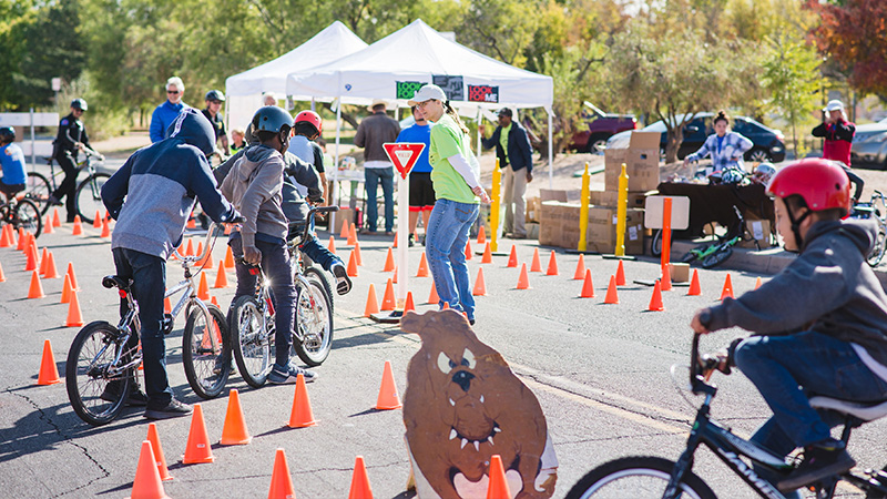 Bike Training Section Highlight Block