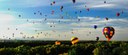 Hot Air Balloons Over the Bosque Section Block