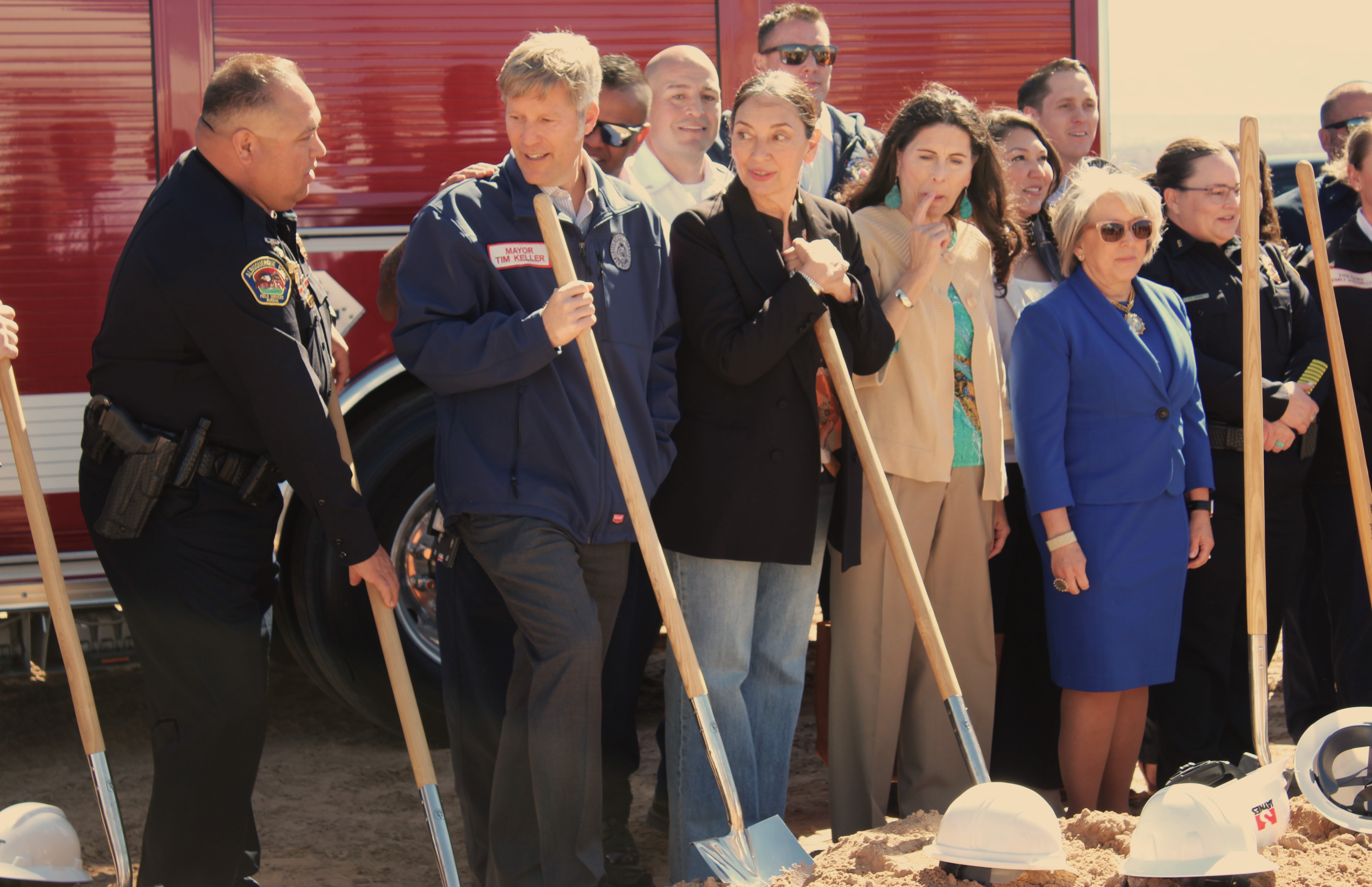 District 3 Councilor Pena, Mayor Keller Welcome Gov. Grisham for ...