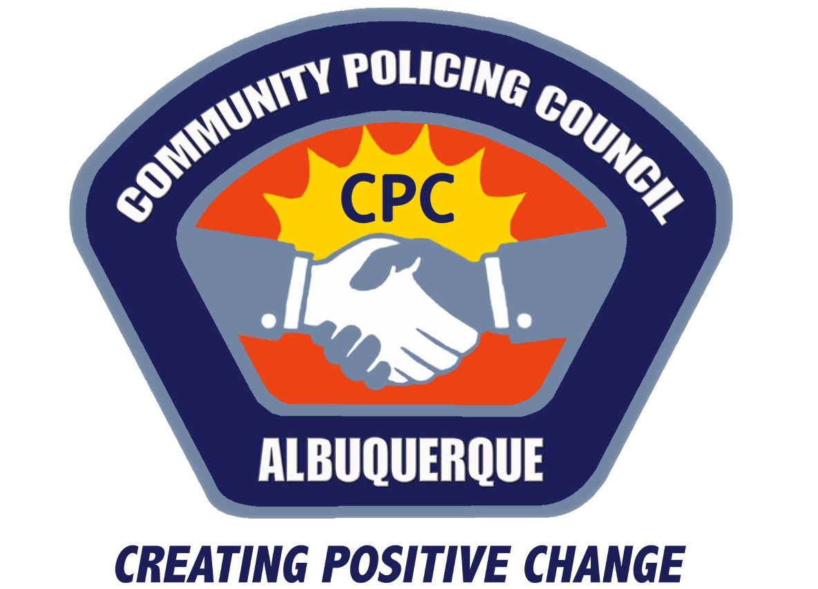 The community policing council logo.