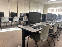 Picture of community center computer lab