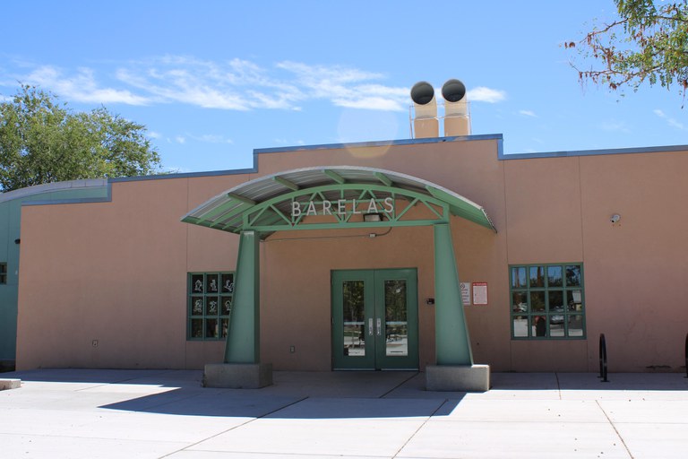 Entrance to Barelas Community Center