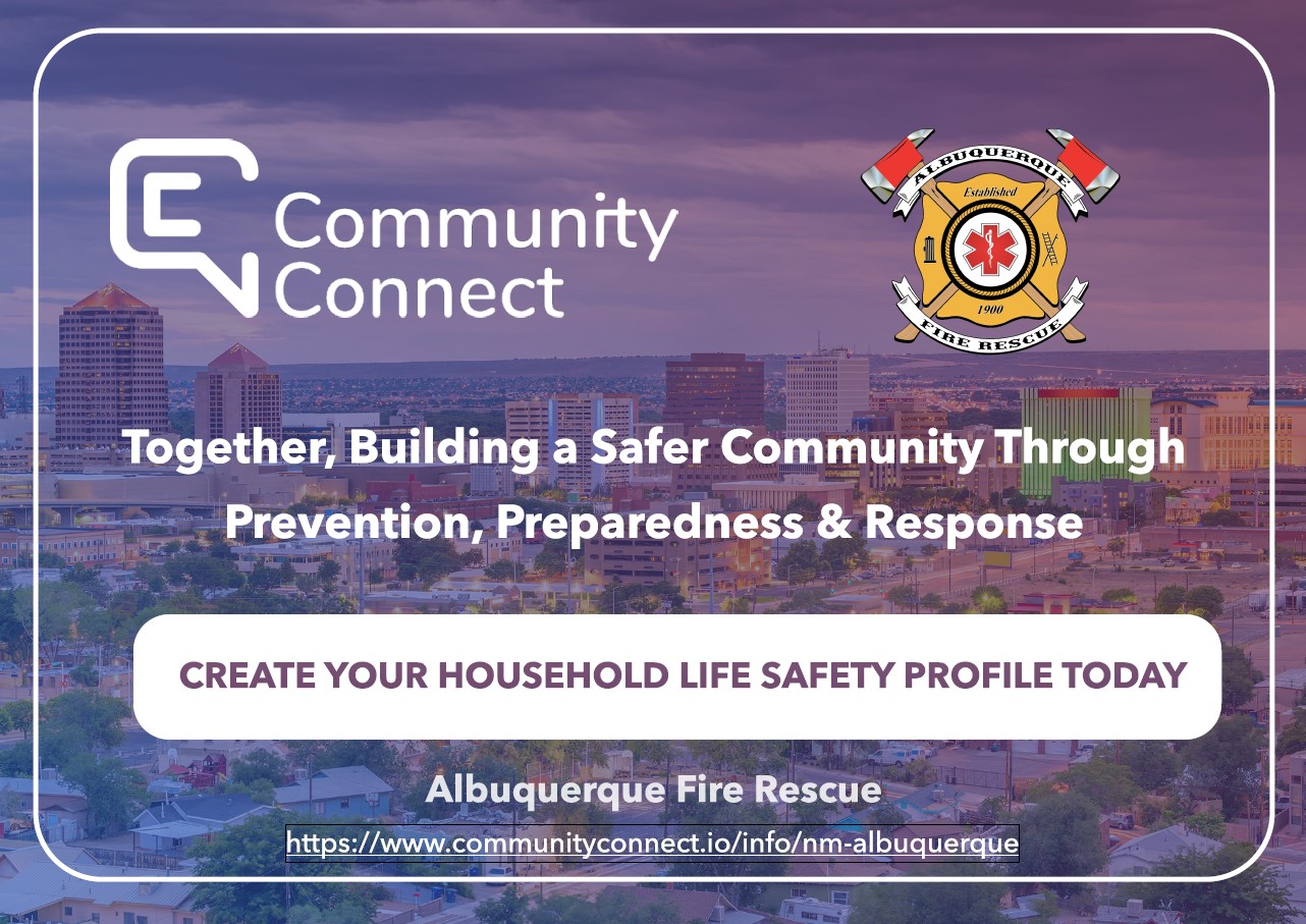 Albuquerque Fire Department Community Connect Slide 1