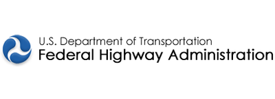 US dept of transportation federal highway administration logo.