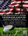 Veterans Day Golf Flyer 2013