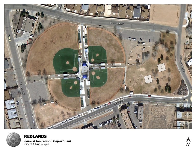 Map Redlands Park Jumper Map (August 2012)