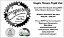 Flyer Single Mom's Night out at ECBS