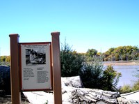 Aldo Leopold Interpretive Trail sign.