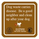 Clean Up After Your Dog Sign.