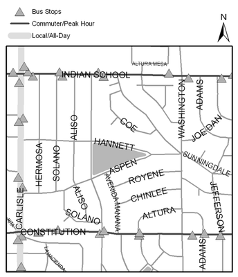 Map of Altura Park