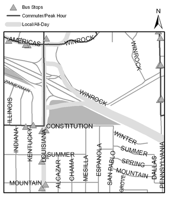 Map of Jerry Cline Map