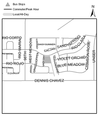 Map of Lazy Day Park