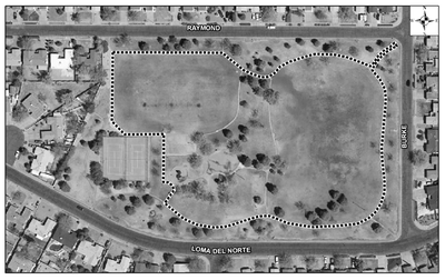 Loma del Norte Park Satellite Image