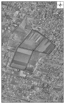 Los Poblanos Open Space Satellite Image