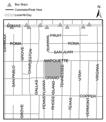 Map of Mesa Verde Park