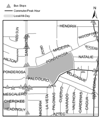 Map of Montgomery Park