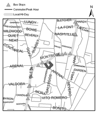 Map of Westside Community Complex