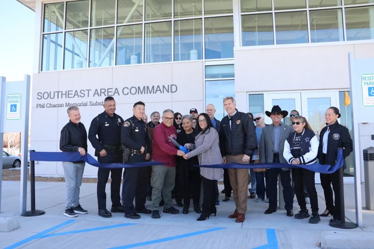 Phil Chacon Memorial Substation Ribbon Cutting