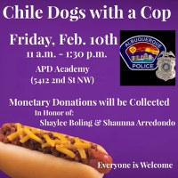 Chile Dogs with a Cop