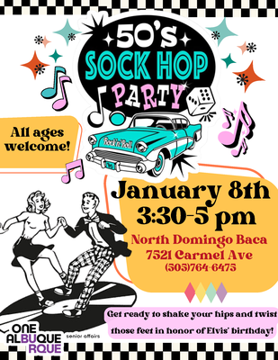 50's Sock Hop Party