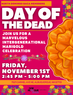 Day of the Dead Marigold Celebration