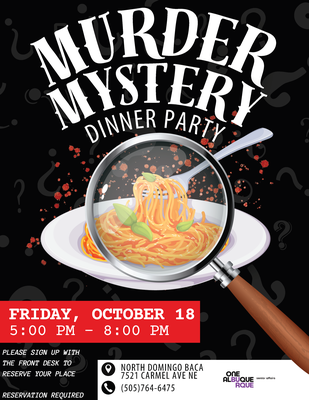 Murder Mystery Dinner Party