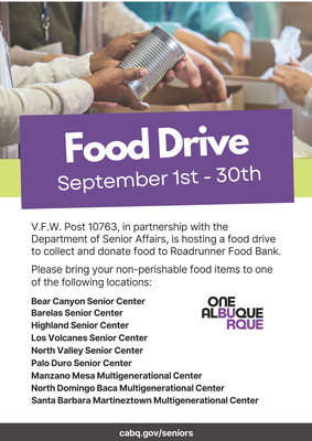 September Food Drive