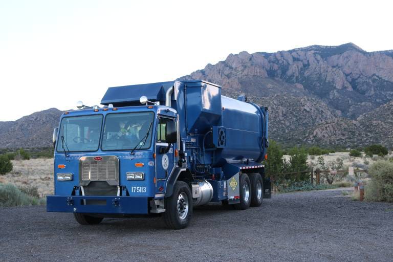 An image of a Solid Waste Trash Truck.