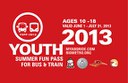 Youth Summer Fun Pass 2013