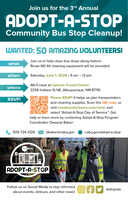 Volunteer with ABQ RIDE to Help Make our Bus Stops Beautiful